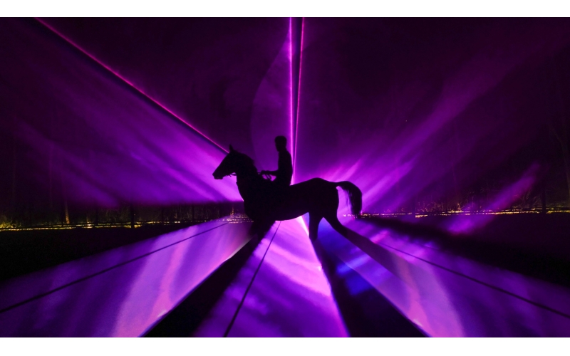 夜游野馬，探秘“野馬幻影”秘境