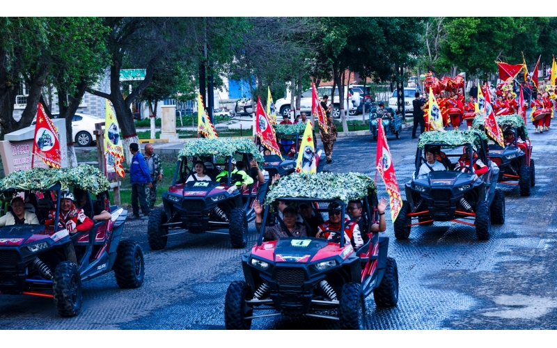 北屯市185團巡游